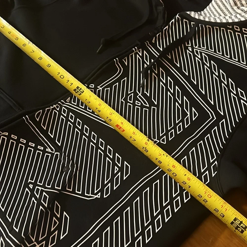 Men’s Vans Black Zip Hoodie Sweatshirt - Picture 10 of 11